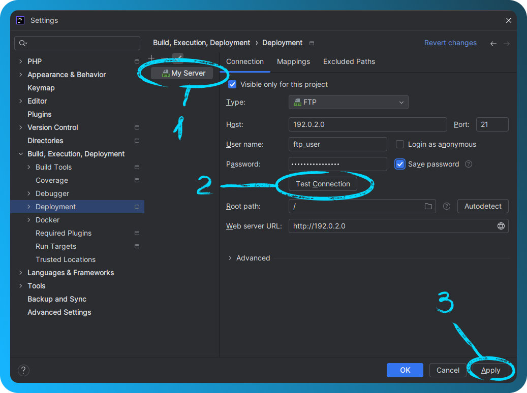 Configure FTP3