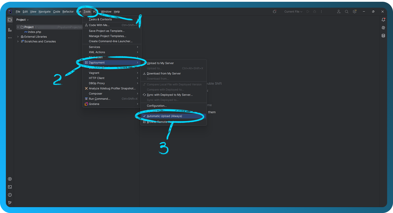 Install extension