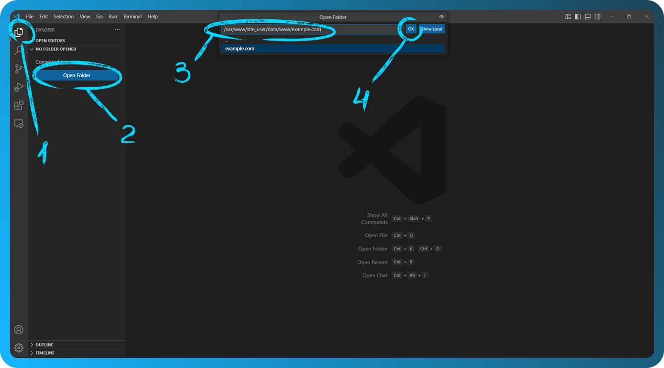 Connect to the Remote Server