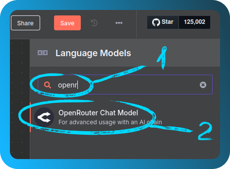 OpenRouter ჩატის მოდელი