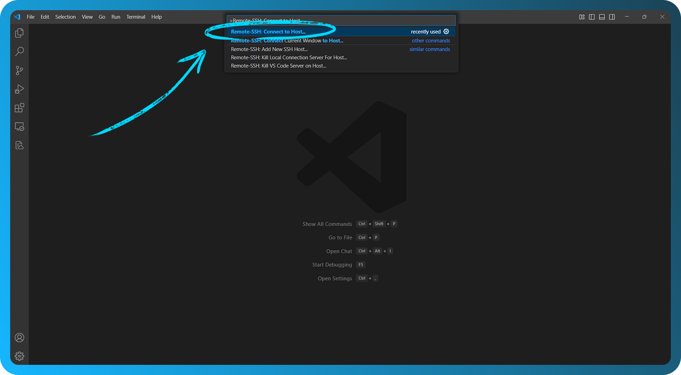 Adicionar novo host SSH