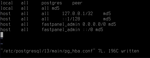 Primer konfiguracije PostgreSQL privilegija